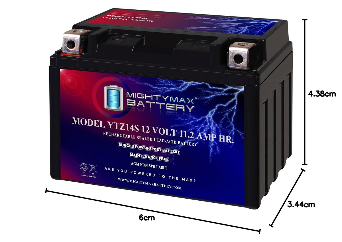 12v 11.2Ah 230CCA Battery M1863