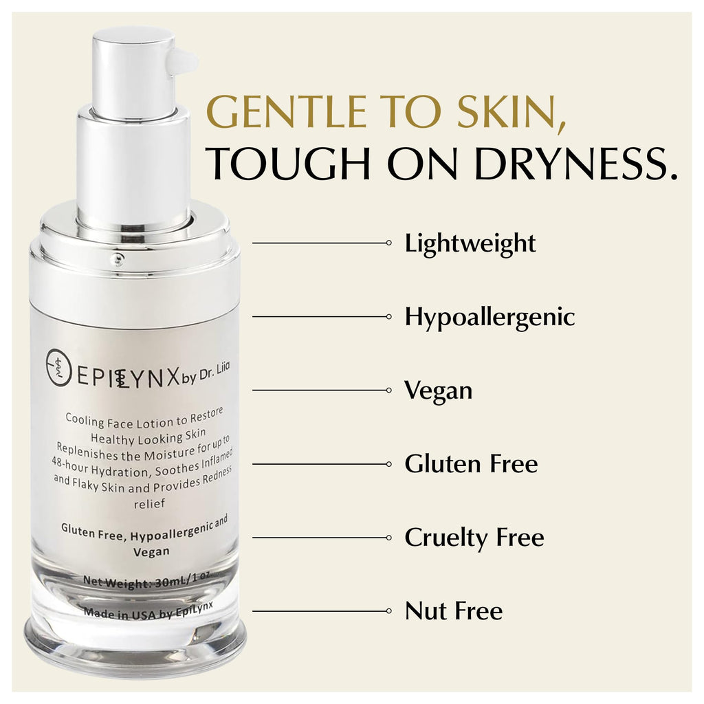 Sensitive Skin Face Moisturizer with Hyaluronic Acid & Aloe 30ml U605107