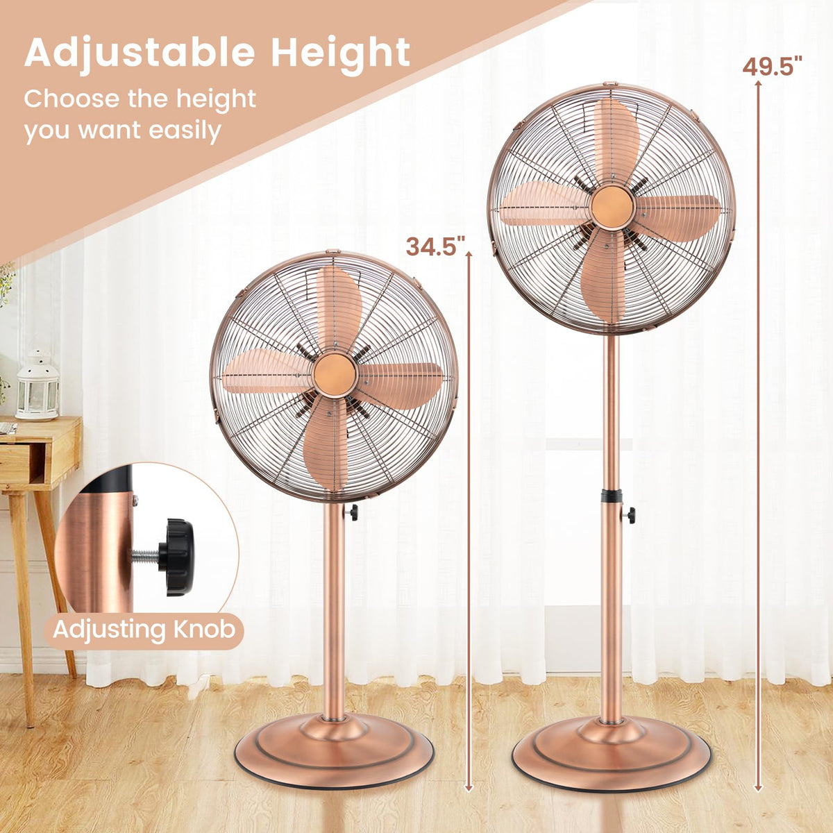 16 Inch Oscillating Pedestal Fan Q414180