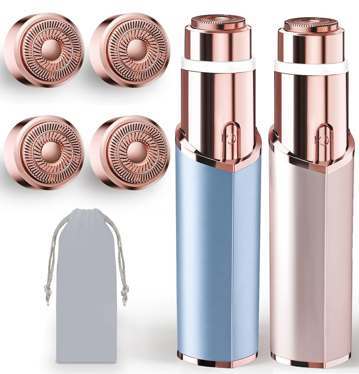 2-Pack Electric Rechargeable Facial Hair Remover X8428