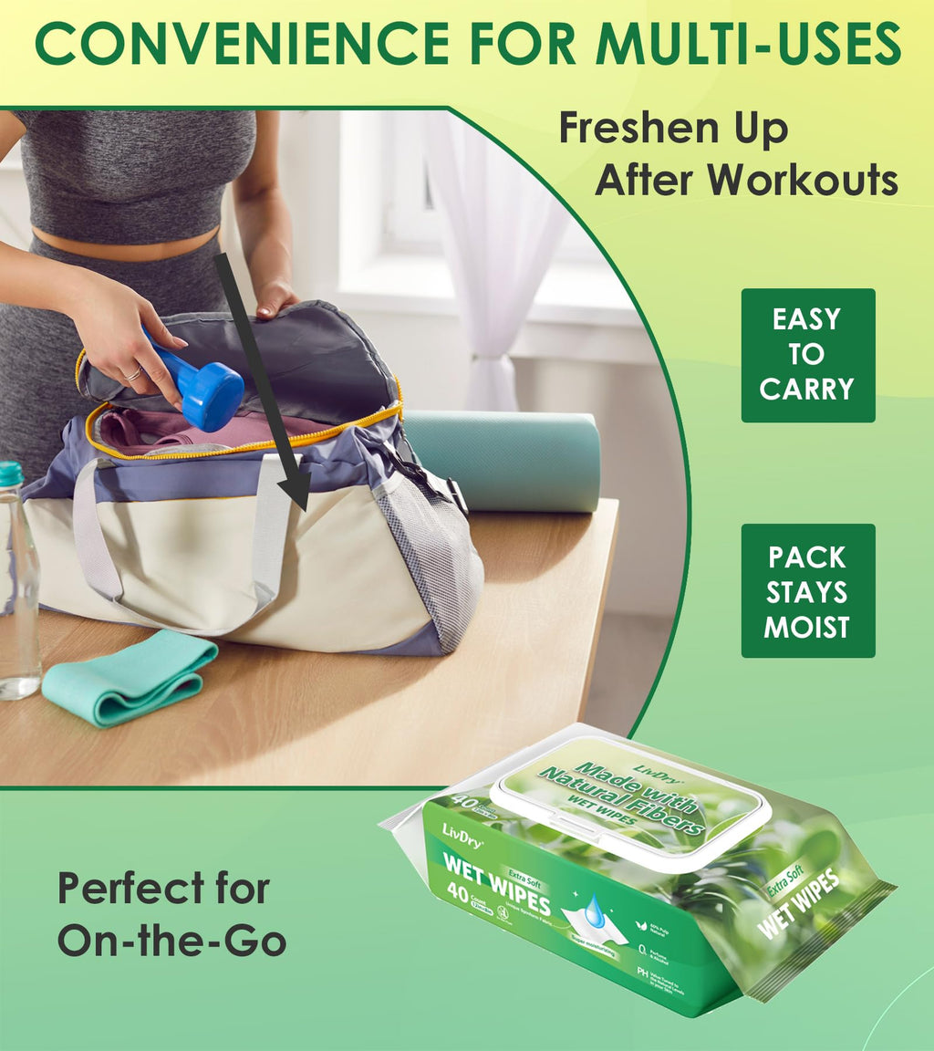 Adult Incontinence Underwear and Wet Wipes Bundle V23215