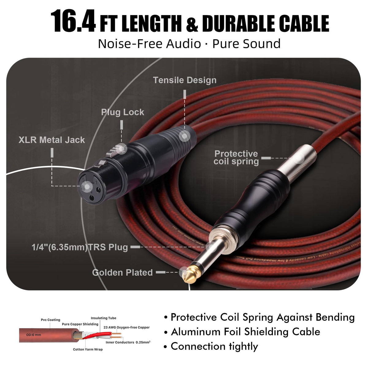 Dynamic Wired Vocal Microphone H815888