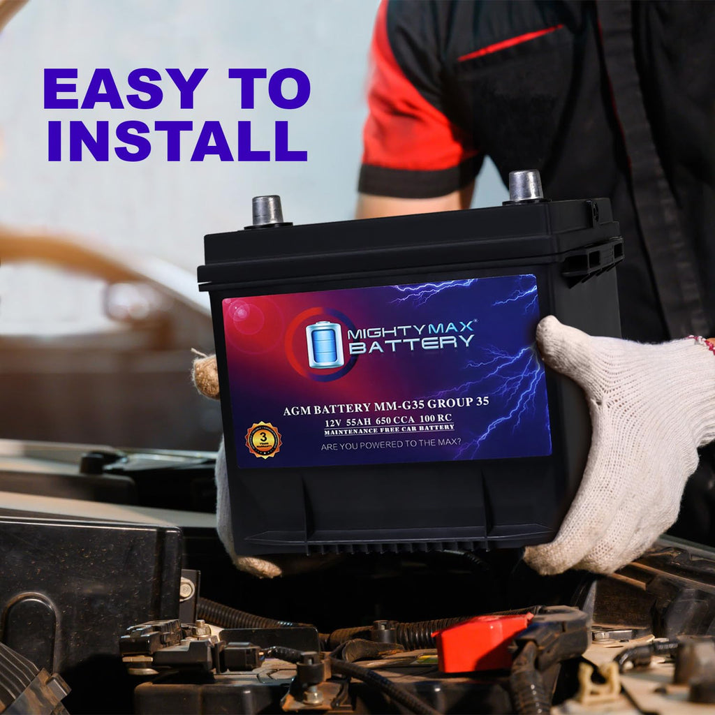 12V 55Ah AGM Replacement Battery I9902