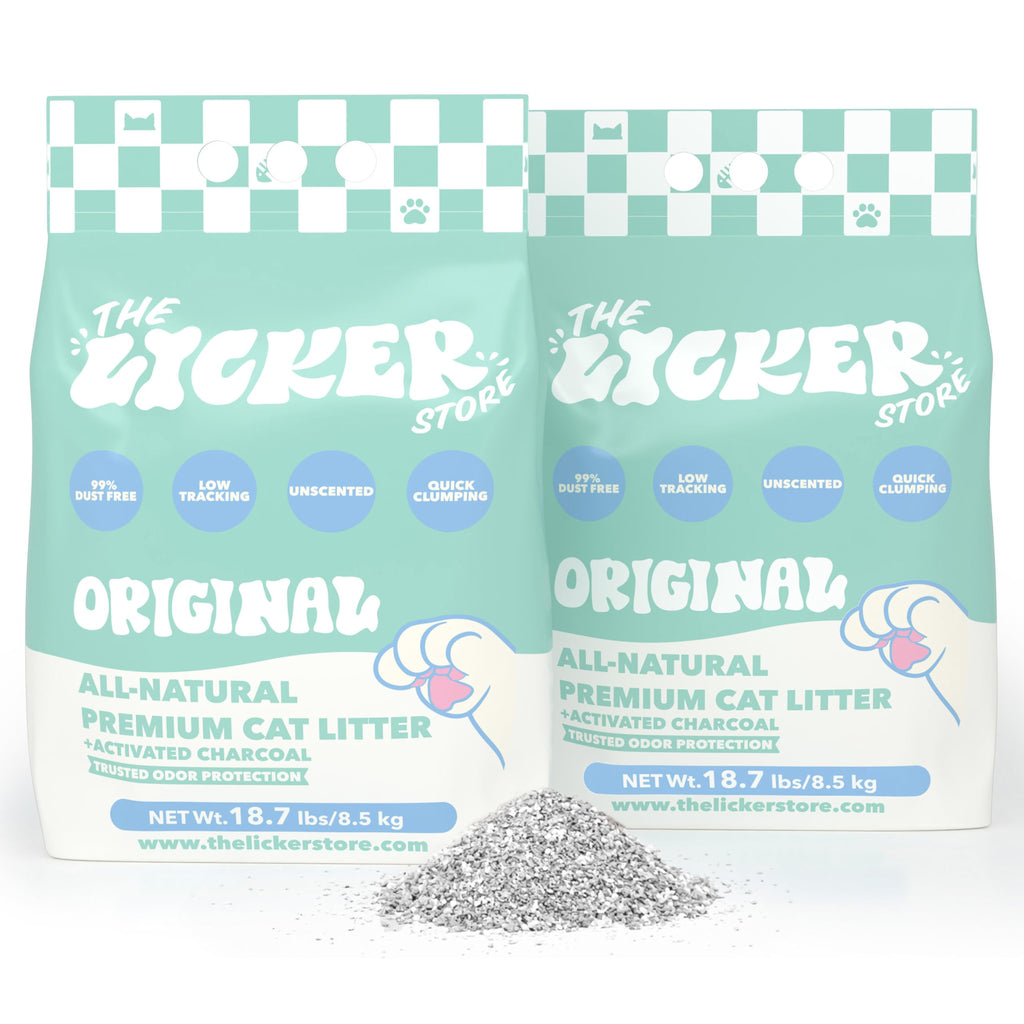 Unscented Clumping Bentonite Clay Cat Litter Set of 2 M31276