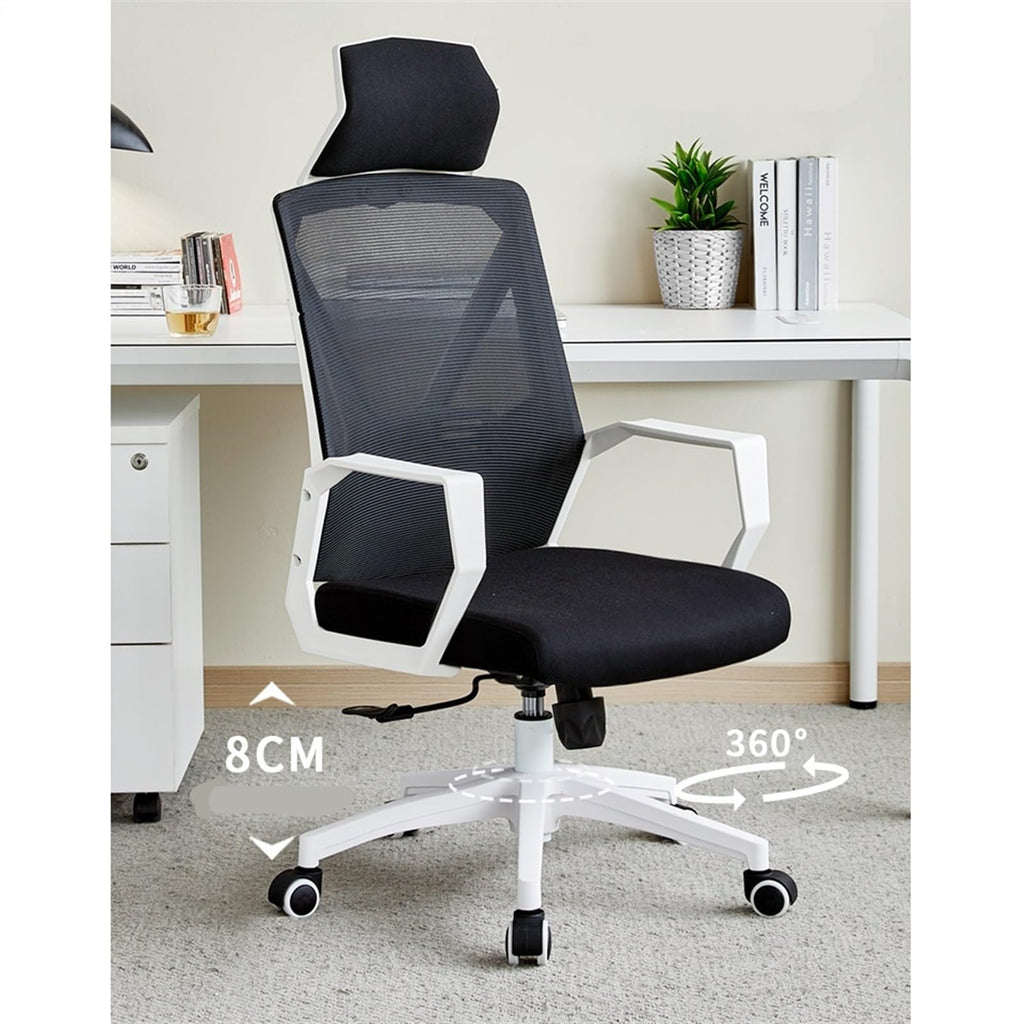 Orange Ergonomic Mesh High Back Office Chair S637449
