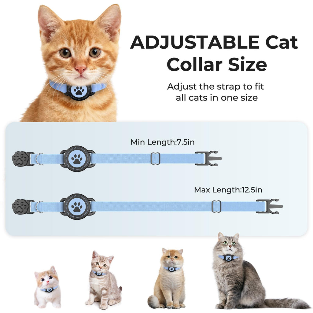 GPS Tracking Collar Blue 2P U668