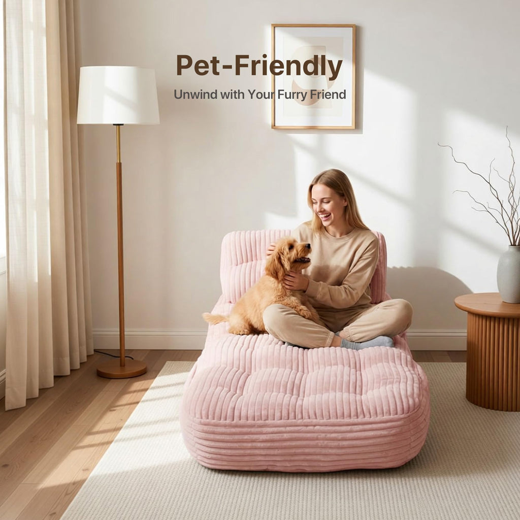 Pink Folding Sofa Bed T401