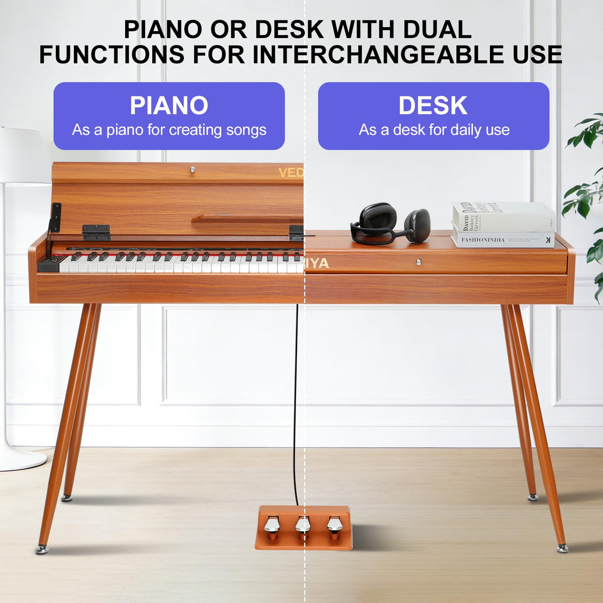 88 Key Weighted Hammer Action Digital Piano with MIDI Y132212