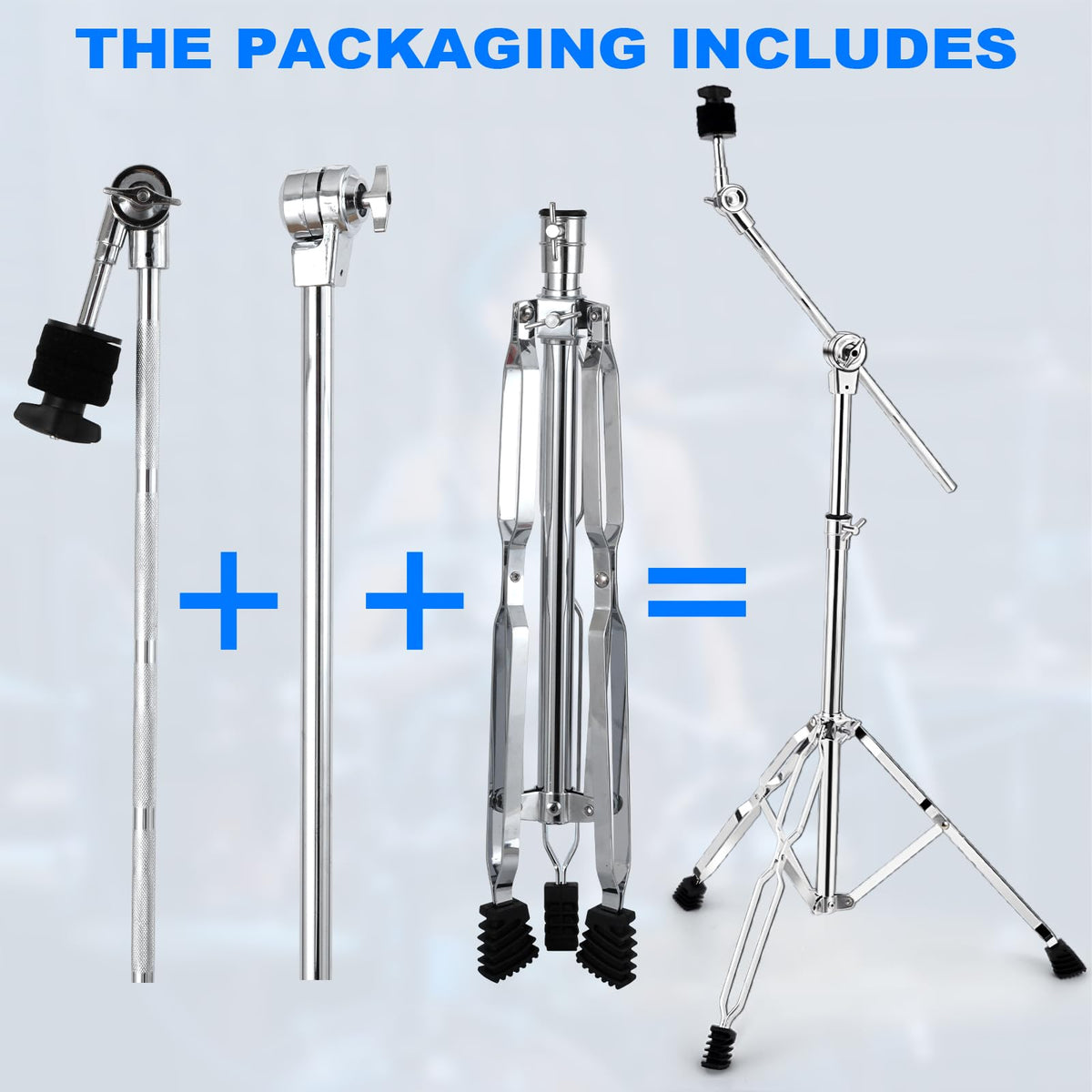 Adjustable 2 Pack Cymbal Boom Stand D941406
