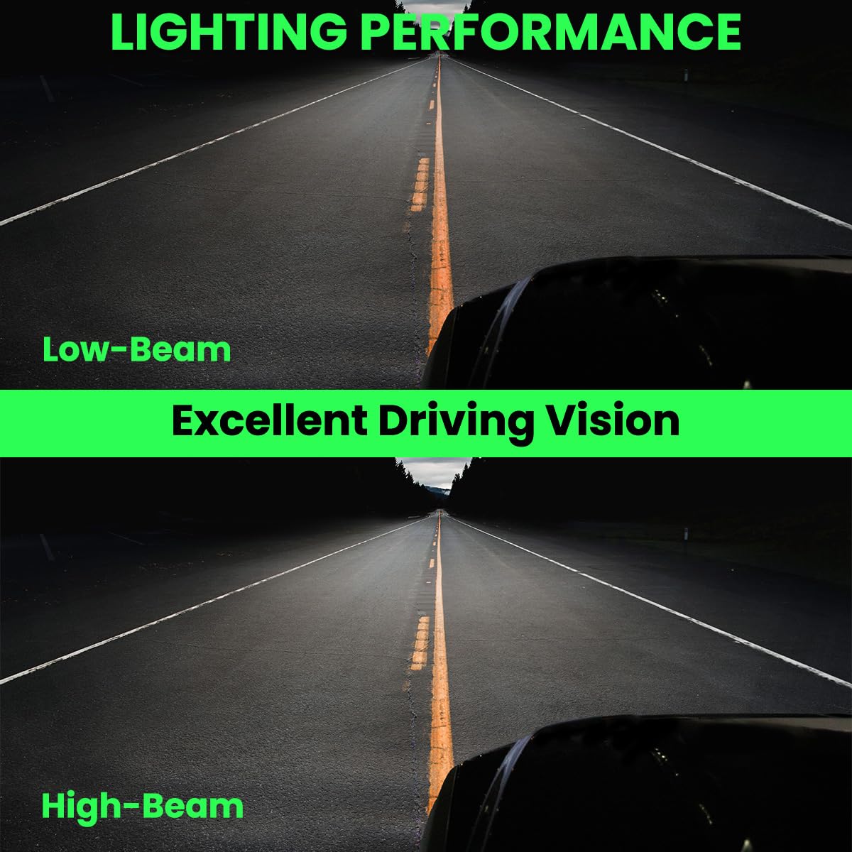 Black Headlights P4915