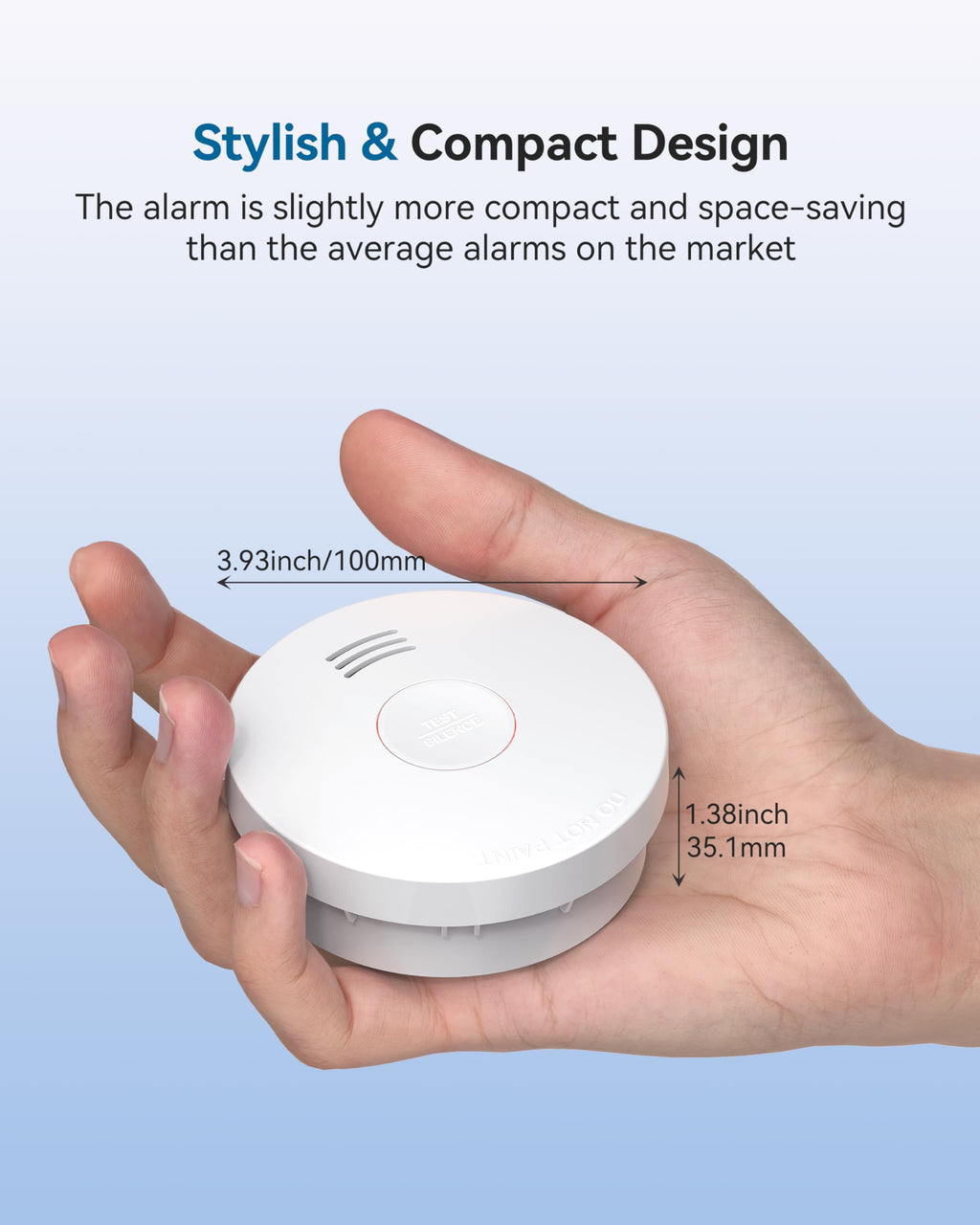 Smoke Detector 10 Year Battery Smoke Alarm E2954