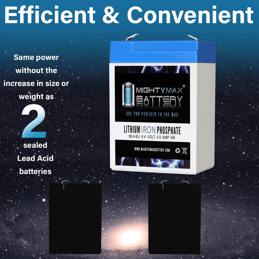 6V 4.5AH Lithium Replacement Battery Z404373