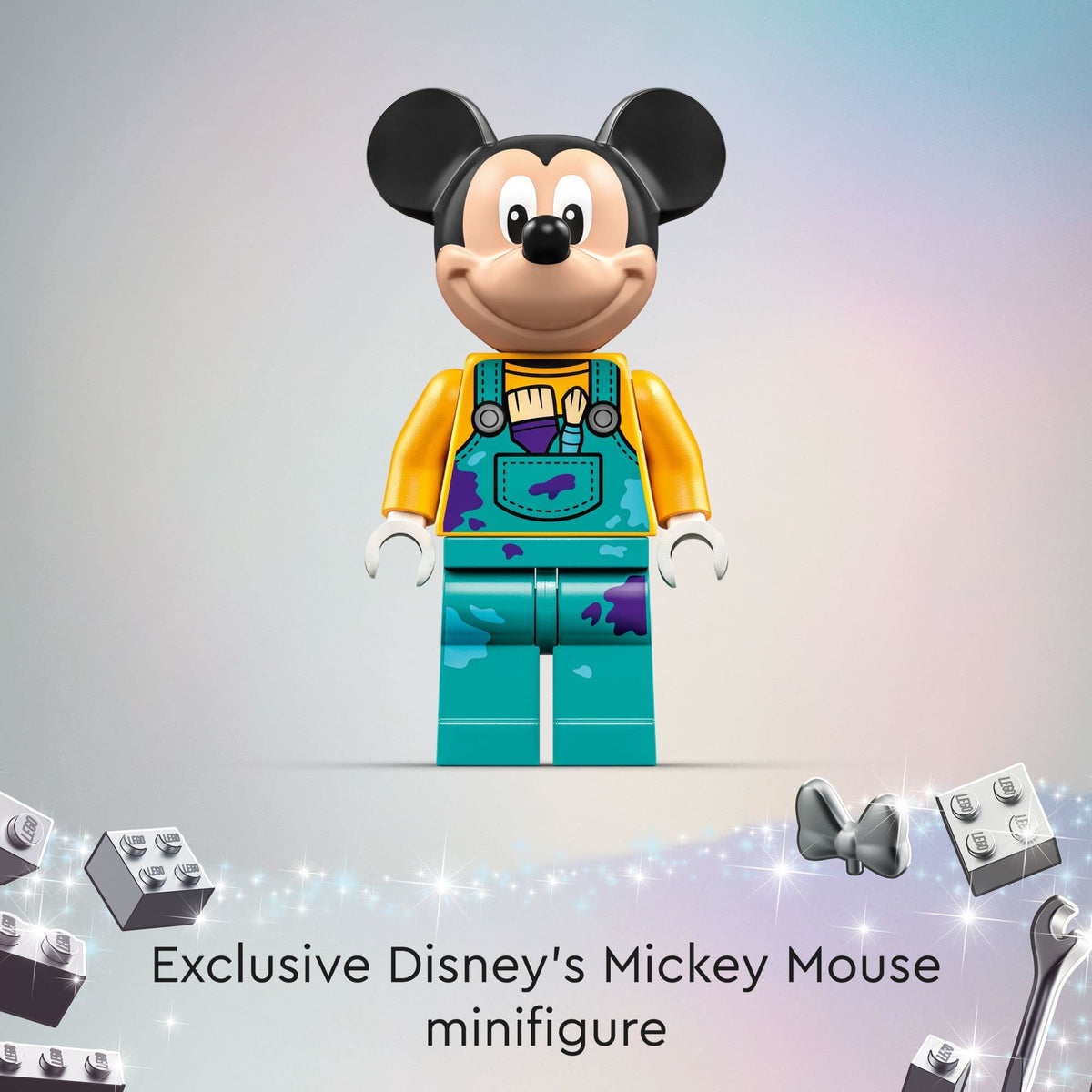 Buildable Disney Toy with Mickey Mouse Minifigure H571210