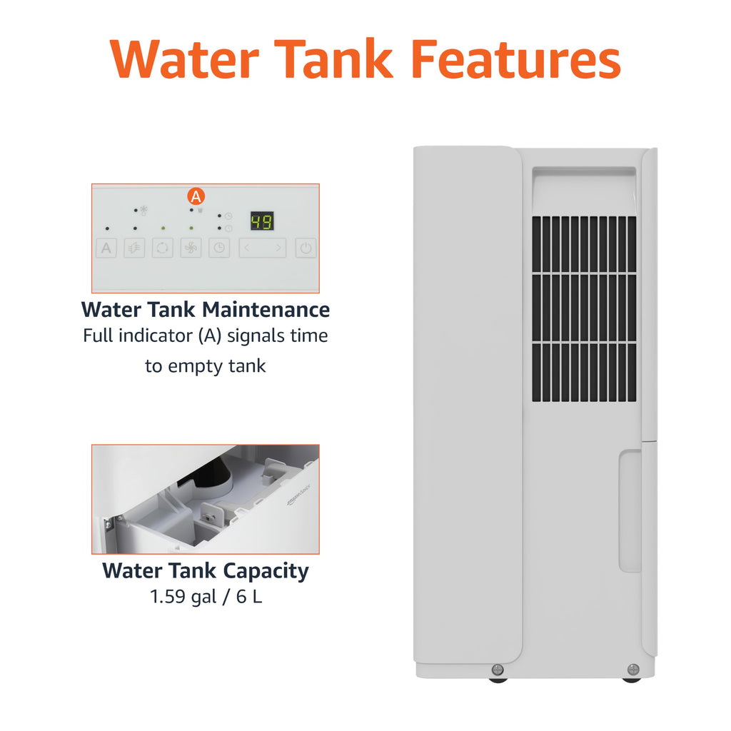 50-Pint Dehumidifier with Pump A7114