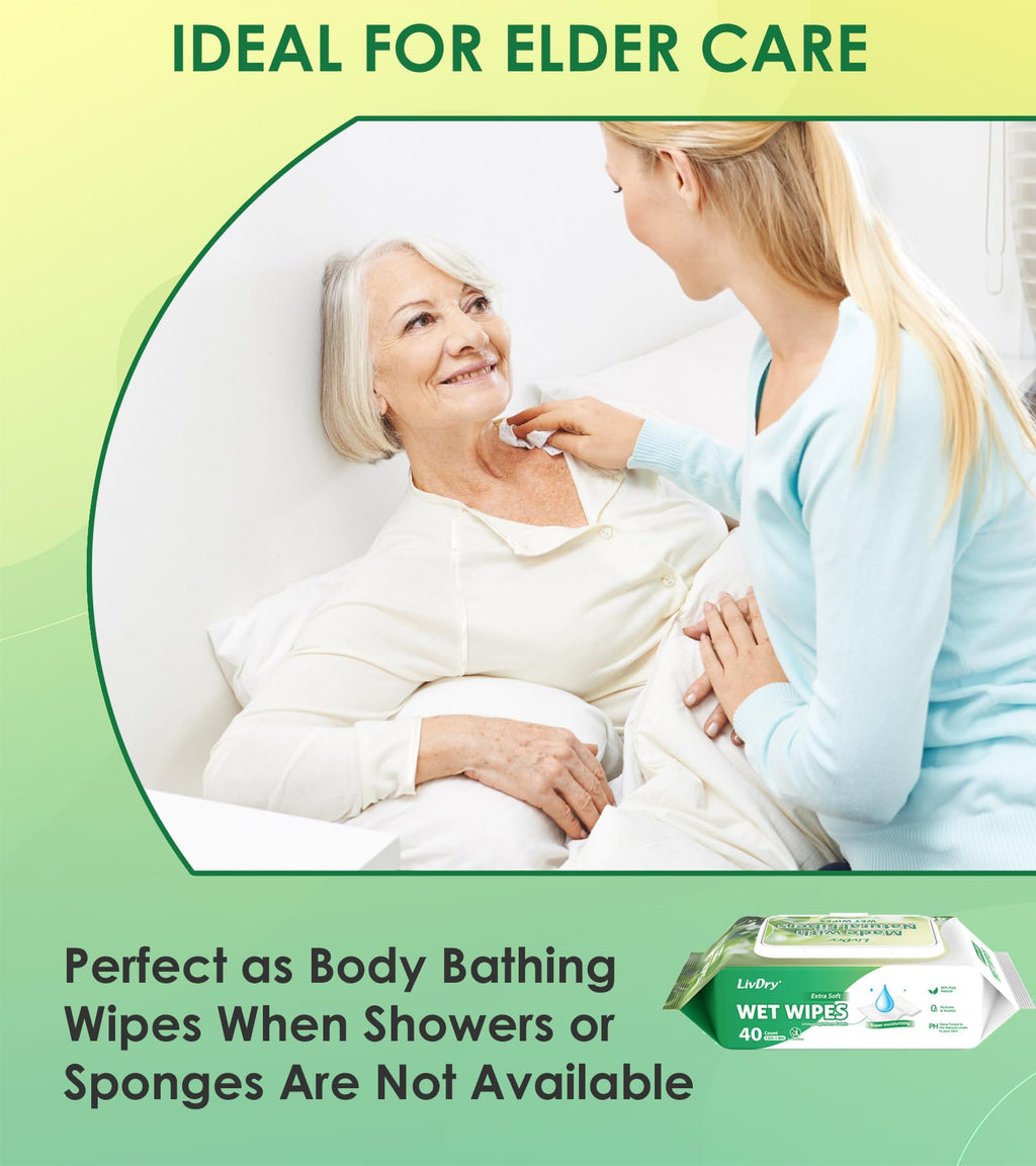 Adult Incontinence Underwear and Wet Wipes Bundle V23215