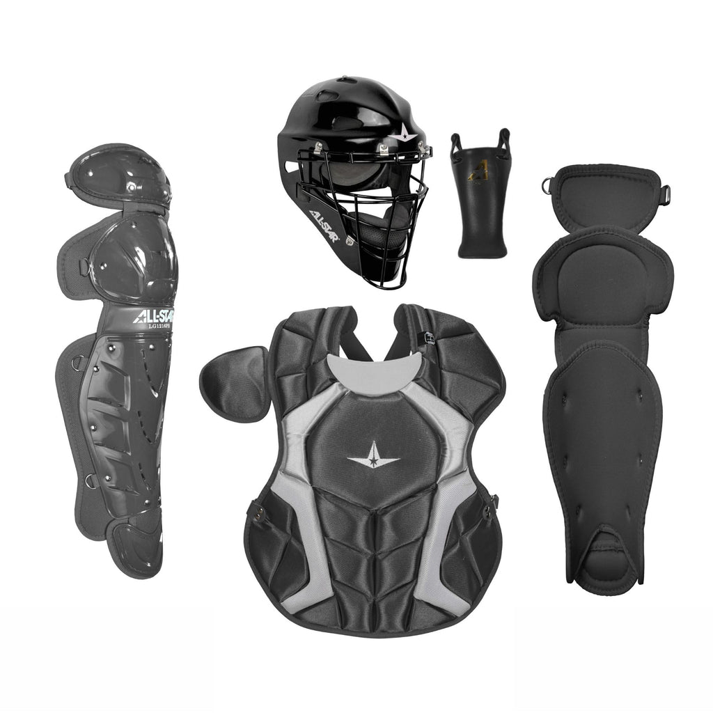 Youth Catcher's Kit Protective Baseball Softball Gear Set NOCSAE Certified A796797