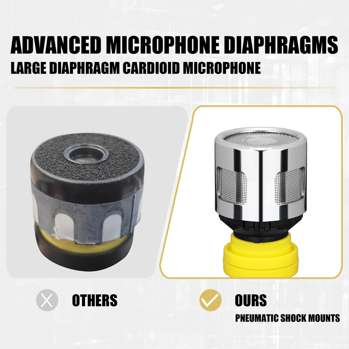 Dynamic Wired Vocal Microphone H815888