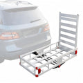 Aluminum Hitch Cargo Carrier with Folding Ramp W84181