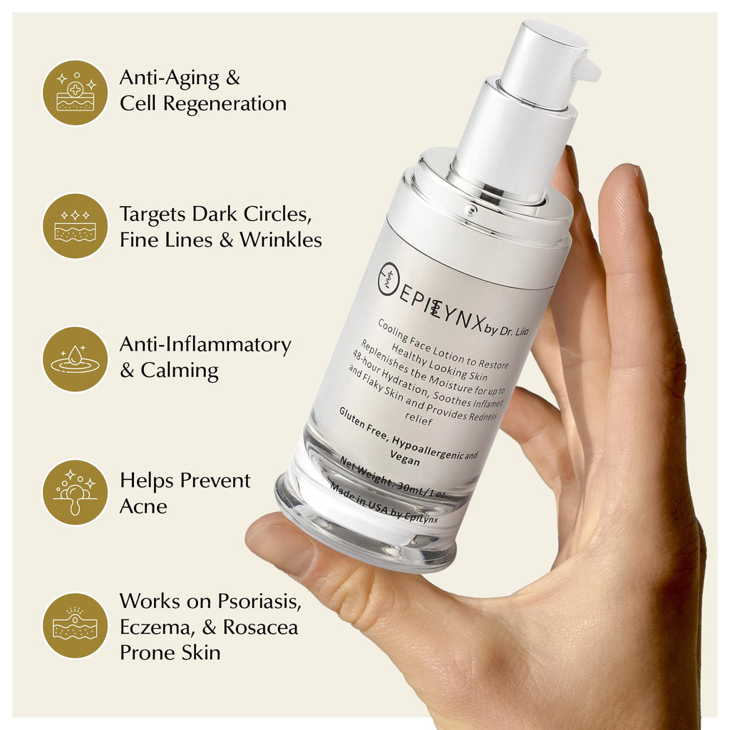 Sensitive Skin Face Moisturizer with Hyaluronic Acid & Aloe 30ml U605107