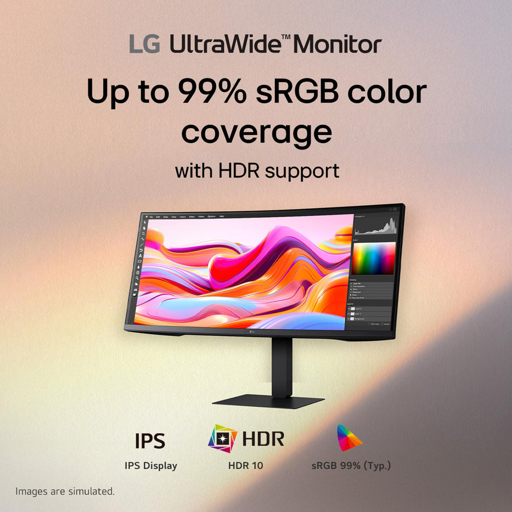 34-inch UltraWide IPS WQHD Curved Monitor M539