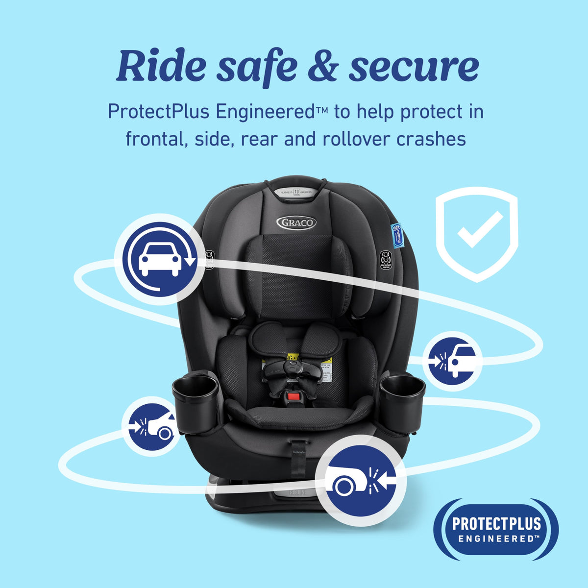 3-in-1 Convertible Car Seat E326