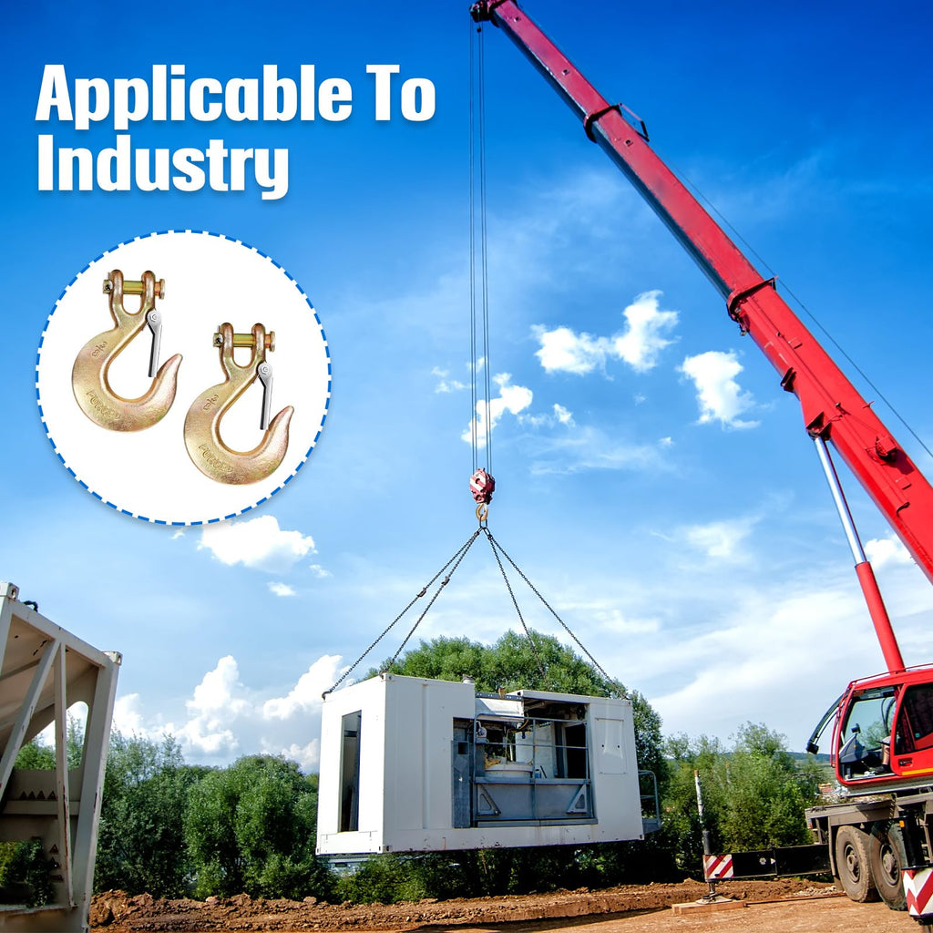 3/8 Clevis Slip Hook with Safety Latch J680