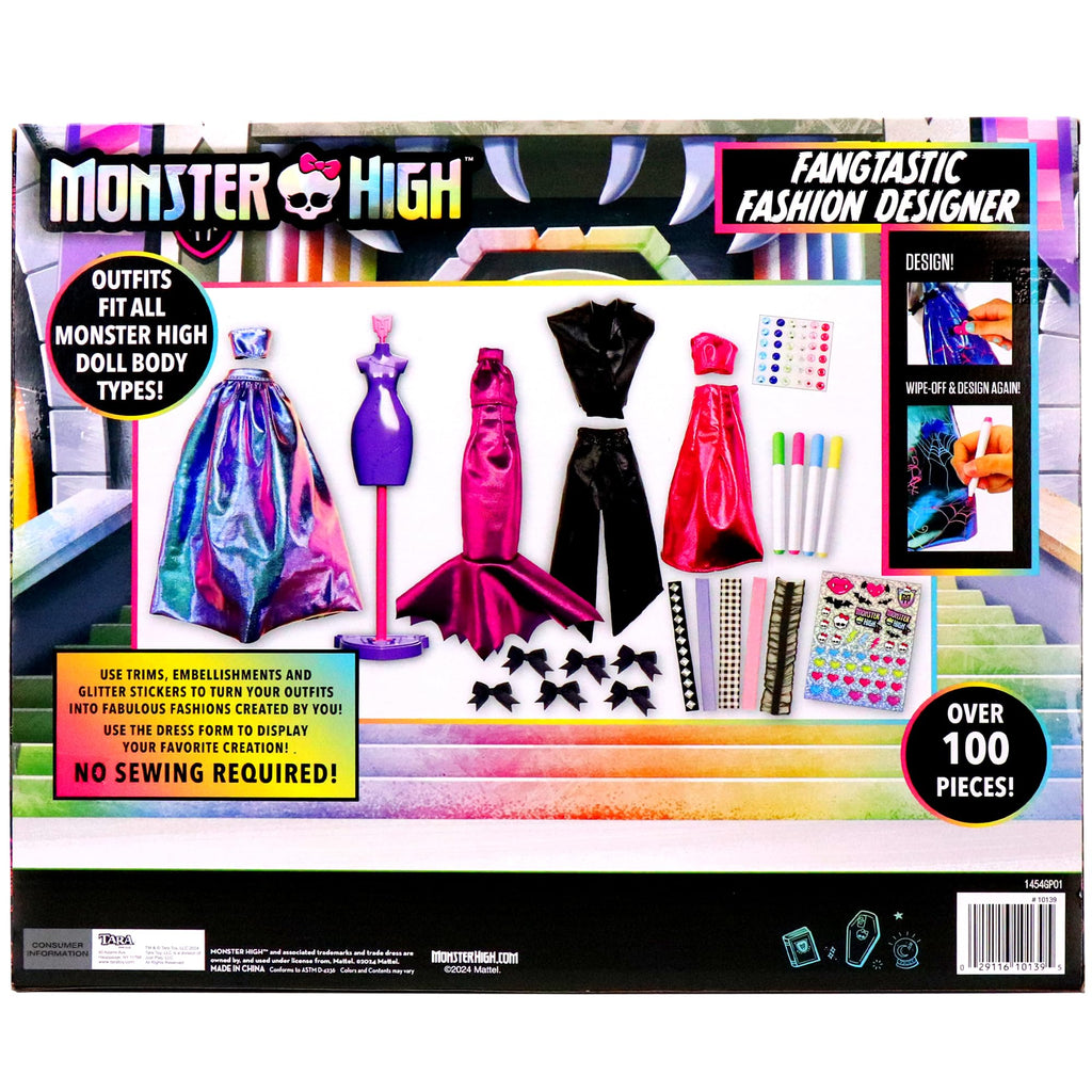 DIY Doll Clothing Craft Kit with Fabric & Sketchbook J4427