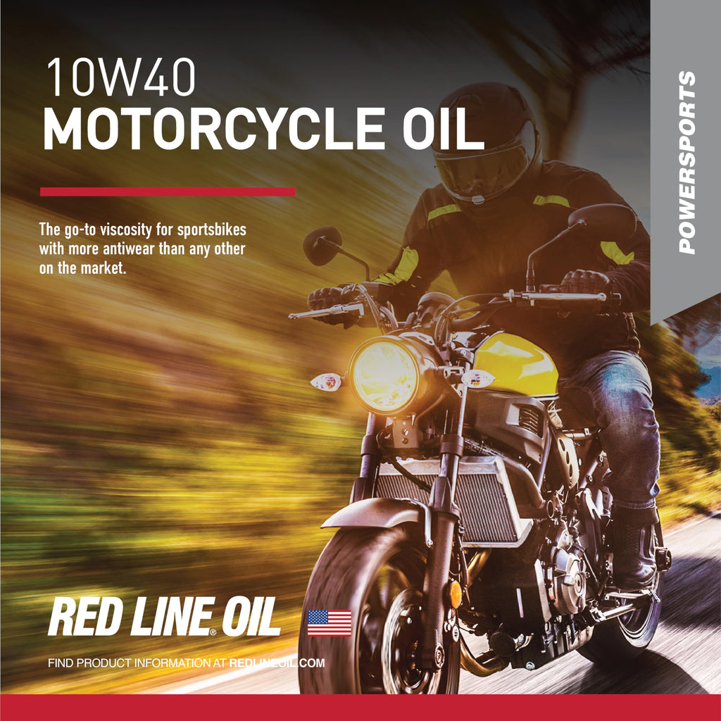 10W40 Synthetic Motorcycle Motor Oil 1 Quart I55851