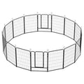 Heavy-Duty Iron Exercise-Pen System Portable Yard Camping Kennel Alternative W283