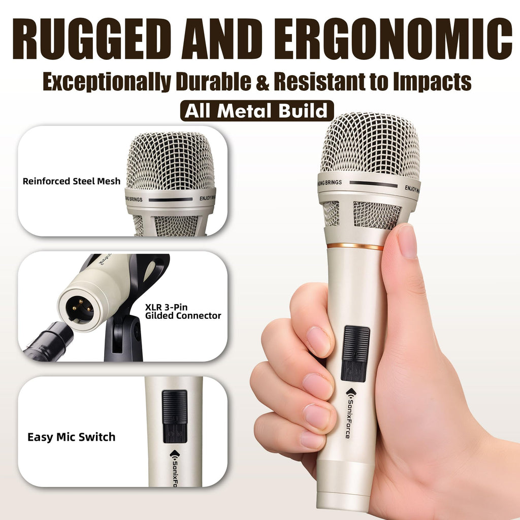 Dynamic Wired Vocal Microphone H815888