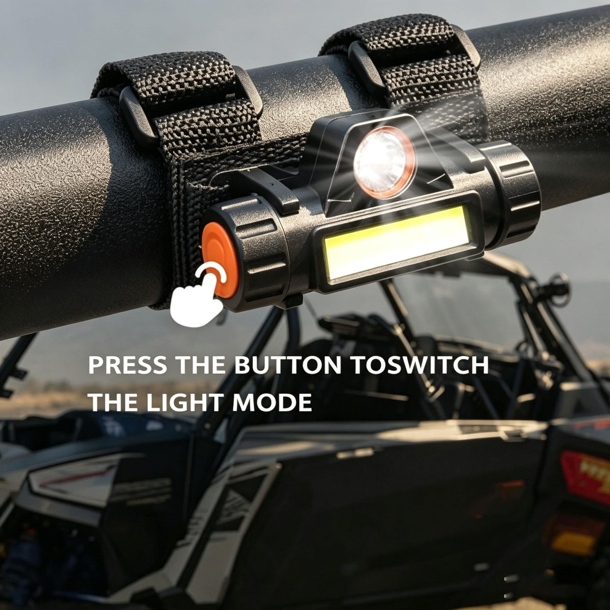 Dual LED UTV Headlamp Work Light Z6822