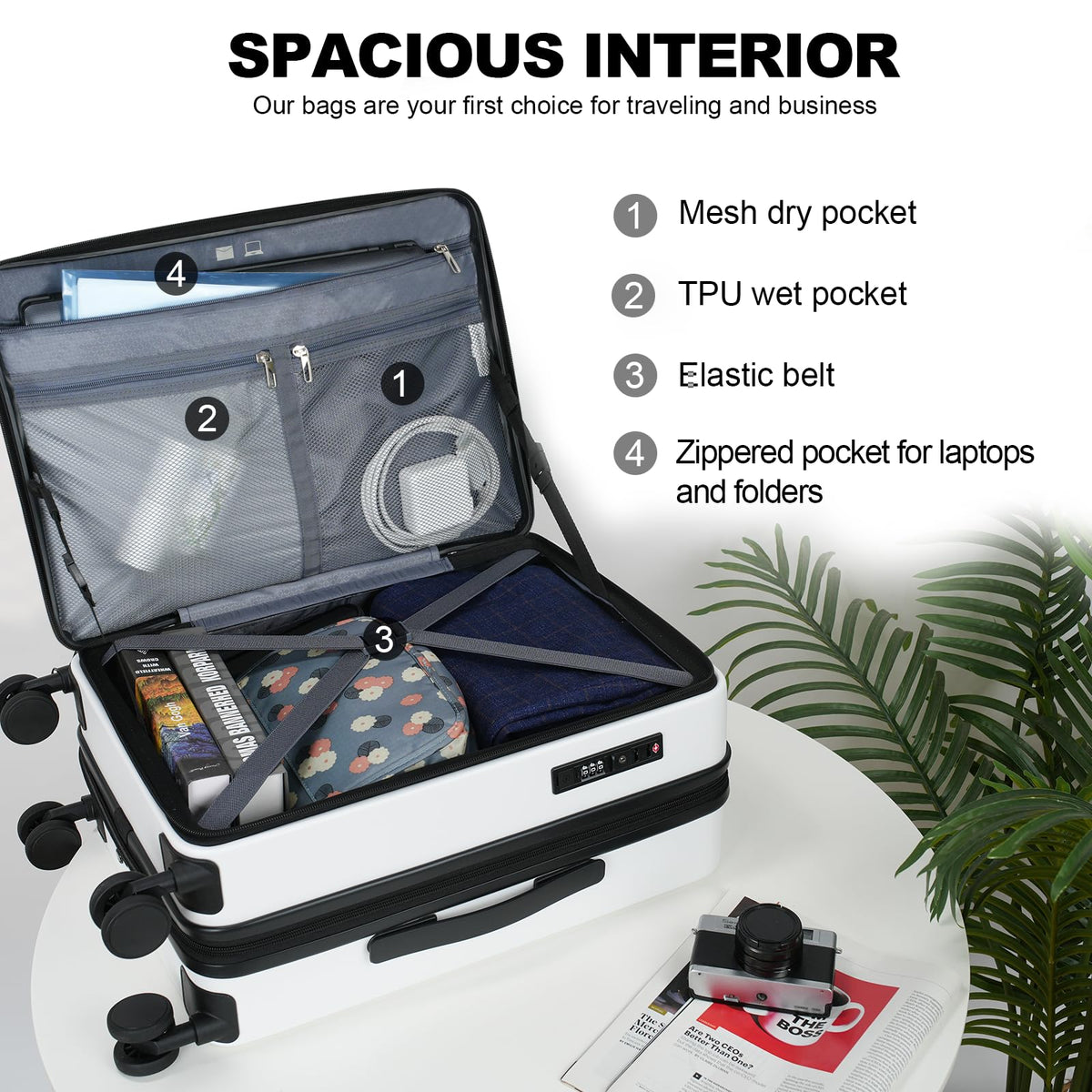 20 Inch Carry On Luggage J50623