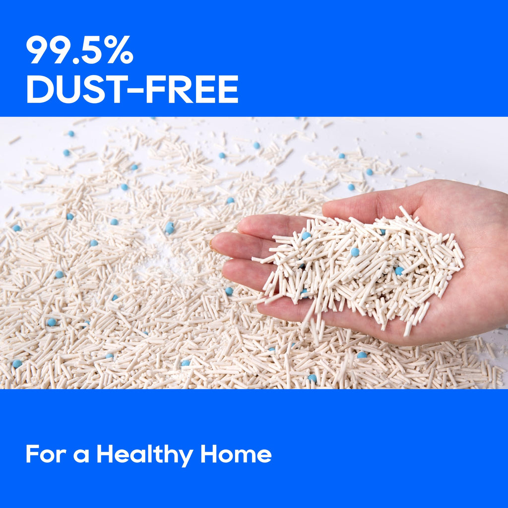 Cassava Tofu Mixed Cat Litter Quick Clumping Low Dust 6 Lbs H194409