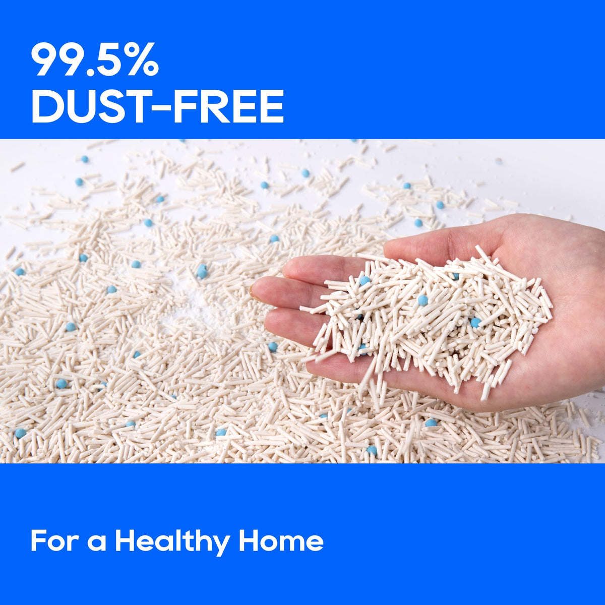 Cassava Tofu Mixed Cat Litter Quick Clumping Low Dust 6 Lbs H194409