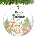 Baby's First Christmas Ornament 2025 Ceramic Decoration X65176