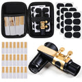 Alto Saxophone Mouthpiece Kit with Ligature, Cap, 21 Reeds, Pads and Storage Case J399847