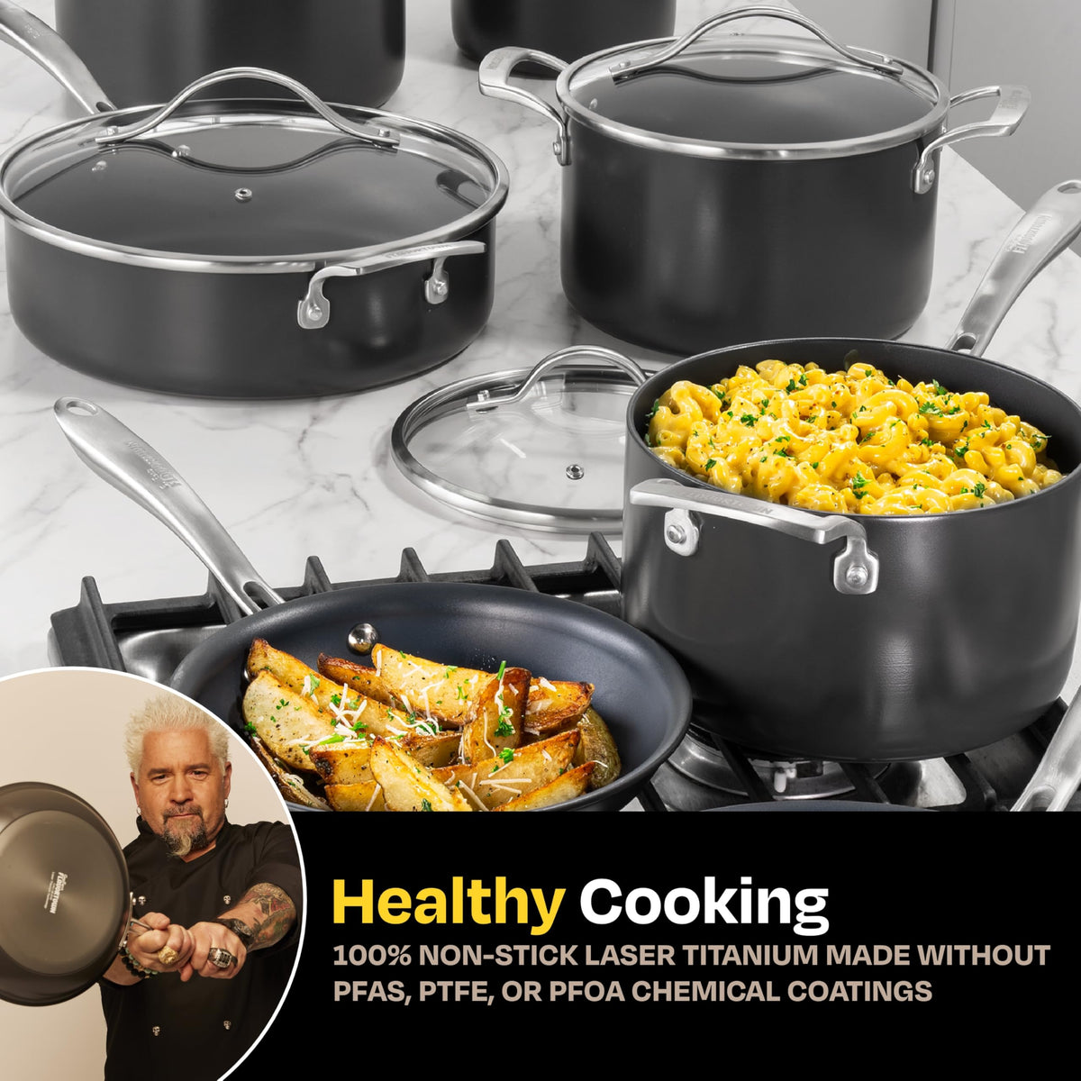 12-Piece Titanium Cookware Set N599