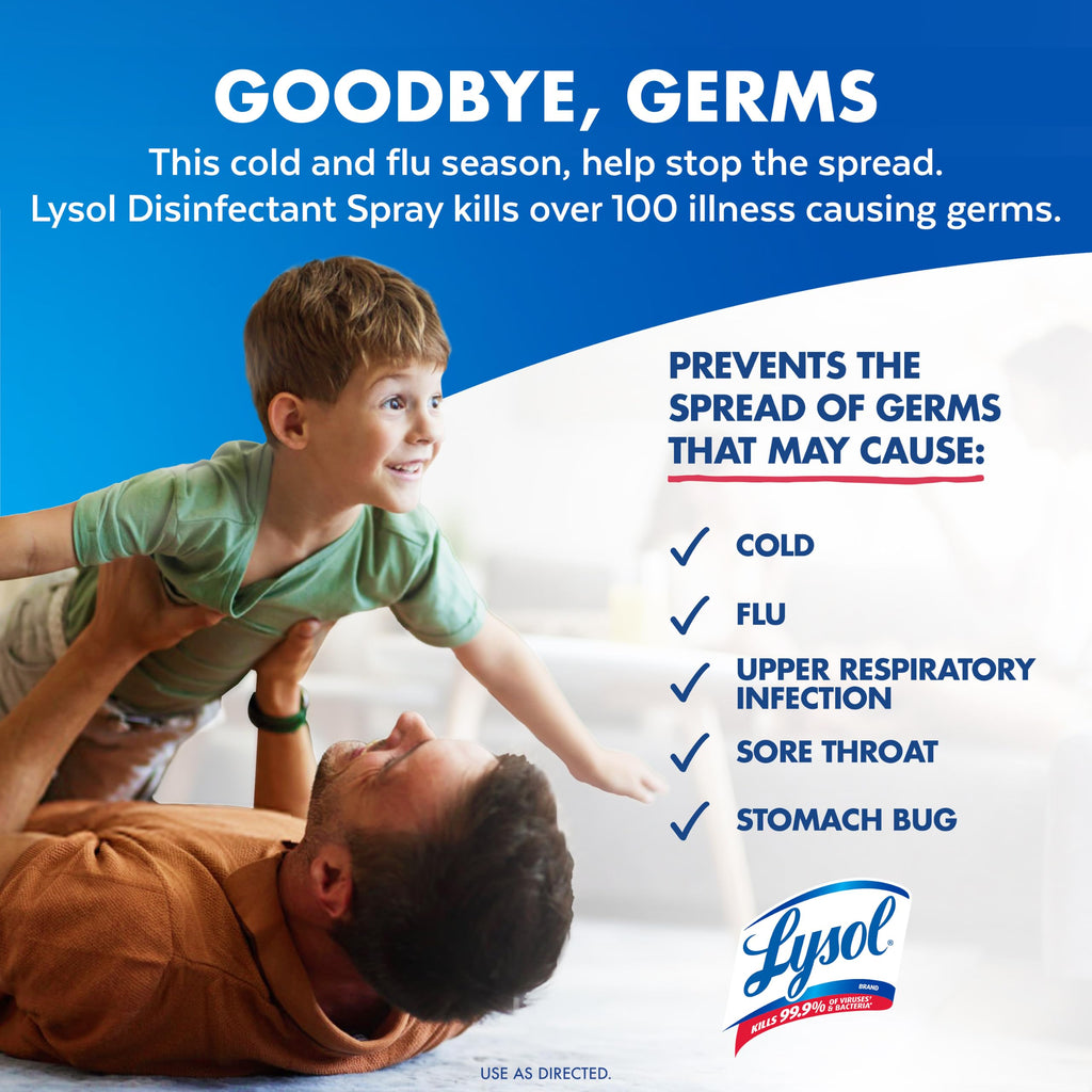 Disinfectant Spray Crisp Linen 19 oz 2 Pack G927