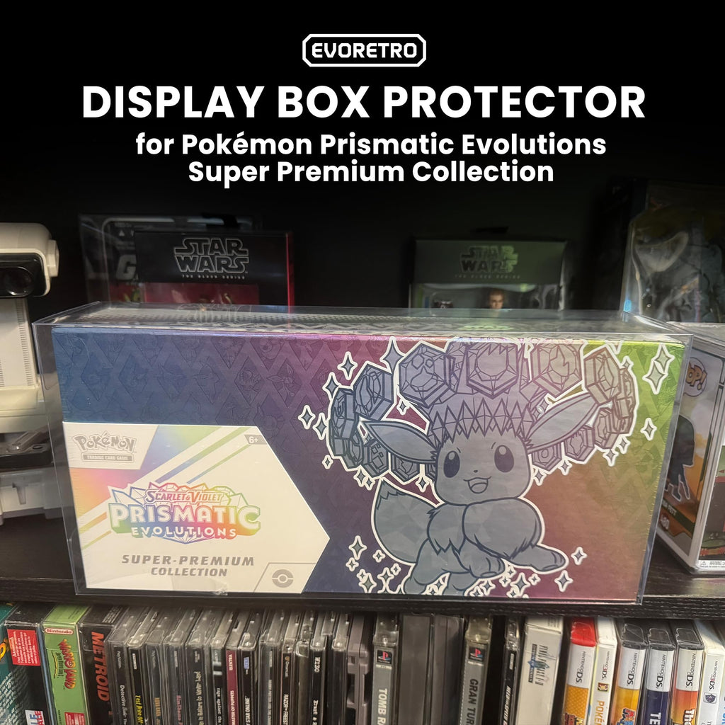 Clear PET Display Case 5-Pack + 2-Pack K8928