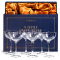 Crystal Champagne Coupe Glasses Set of 6 Y860413